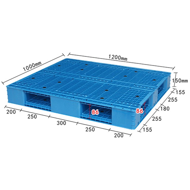 1210-2網(wǎng)格雙面塑料托盤