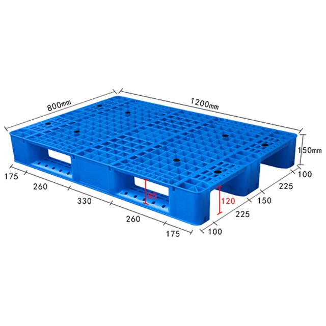 1208網(wǎng)格川字塑料托盤墊倉板