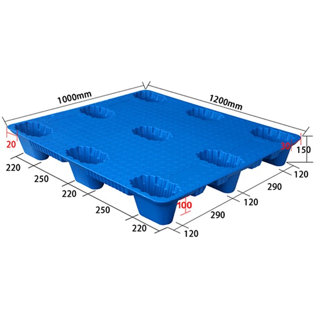 1210九腳吹塑托盤13kg