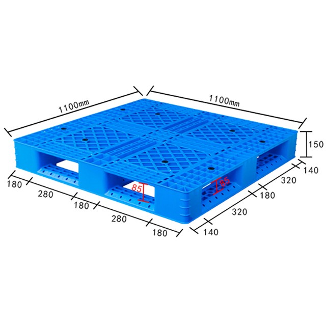 1111網(wǎng)格田字塑料托盤-2