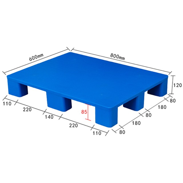 8060平板九腳塑料托盤