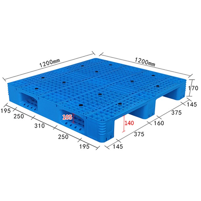 1212網(wǎng)格川字塑料托盤卡板17cm